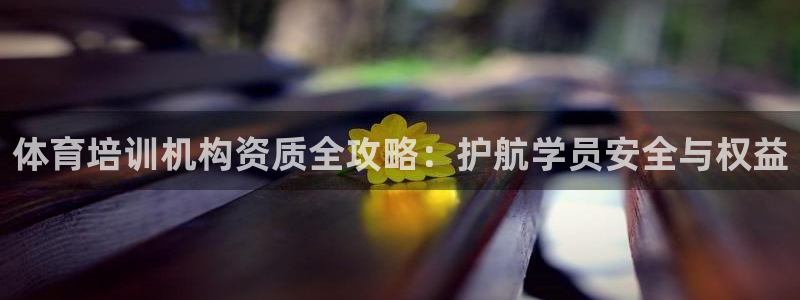 焦点娱乐平台怎么样可靠吗：体育培训机构资质全攻略：护