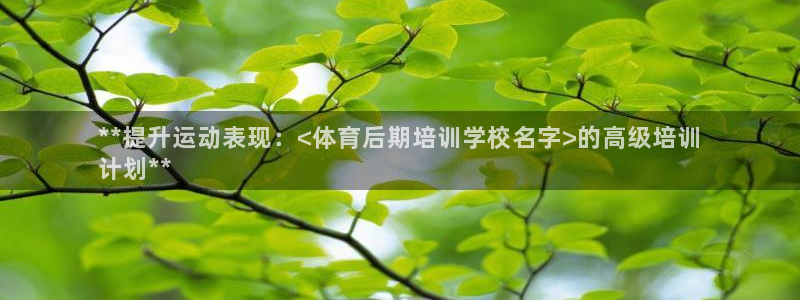 焦点娱乐官方网站下载手机版：**提升运动表现：<体育