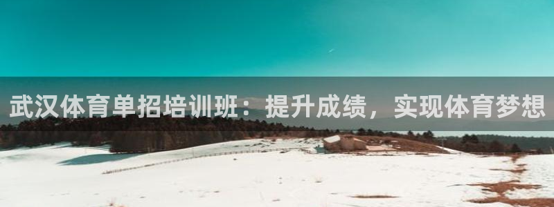 焦点娱乐app下载安装方式：武汉体育单招培训班：提升