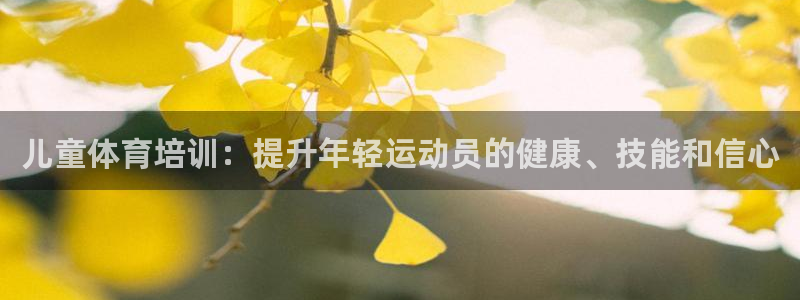 焦点娱乐平台登录不了了：儿童体育培训：提升年轻运动员