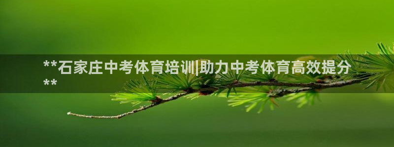 焦点娱乐开发：**石家庄中考体育培训|助力中考体育高