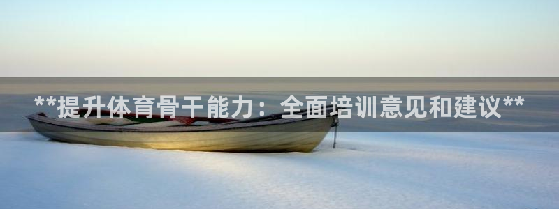 焦点娱乐拉菲11：**提升体育骨干能力：全面培训意见和建议*